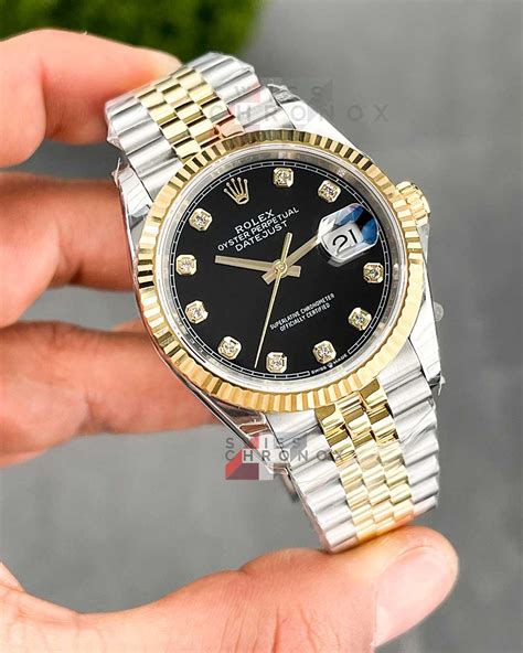 fake rolex datejust 36 diamond dial|rolex 36mm datejust two tone.